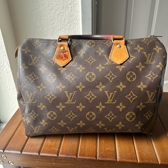 Vintage Louis Vuitton Monogram Canvas Handbag - Picture 2 of 5